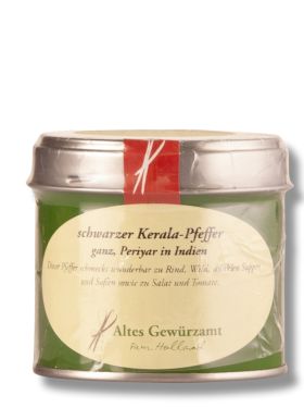 Pfeffer schwarz Kerala 70g Ingo Holland