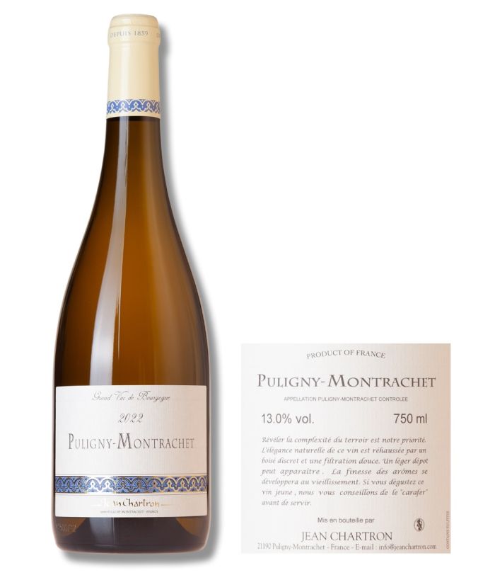 Jean Chartron Puligny Montrachet 2022