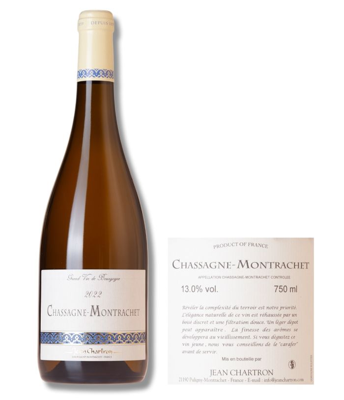 Jean Chartron Chasaagne Montrachet 2022 Jean Chartron Chasaagne Montrachet 2022