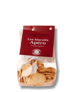 L'Epicurien Les Biscuits Aperos Nature 150g
