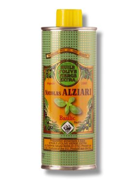 Huile d'Olive Alziari Basilic 250ml