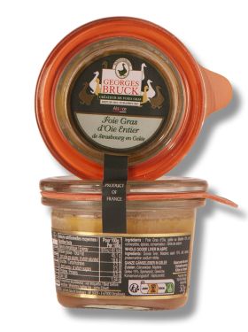 Foie gras d'Oie Entier en Gelée Georges Bruck 50g