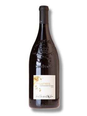 Le Clos du Caillou Chateauneuf du Pape Les Safres rouge 2022 Magnum -bio-
