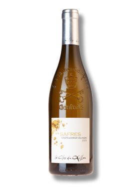 Le Clos du Caillou Chateauneuf du Pape Les Safres blanc 2023 -bio-