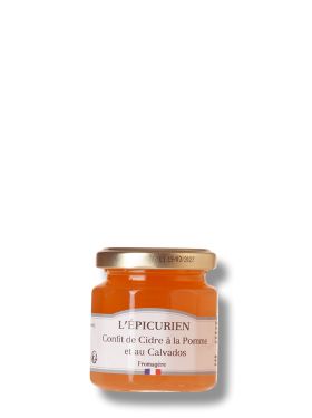L'Epicurien Confit de Cidre a la Pomme et au Calvados 125g