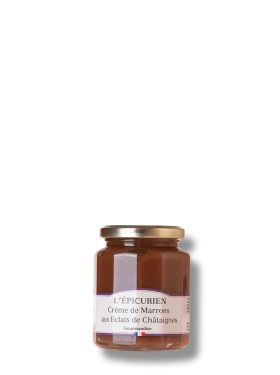 L'Epicurien Creme de Marrons aux Eclats de Chataigne 330g