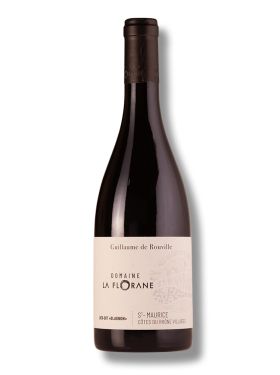 Domaine la Florane Echevin Guillaume de Rouville rouge 2021 -bio-