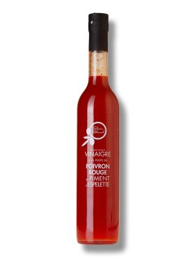 Villaret Vinaigre à la Pulpe de Poivrons rouge et Piment d'Espelette 500ml